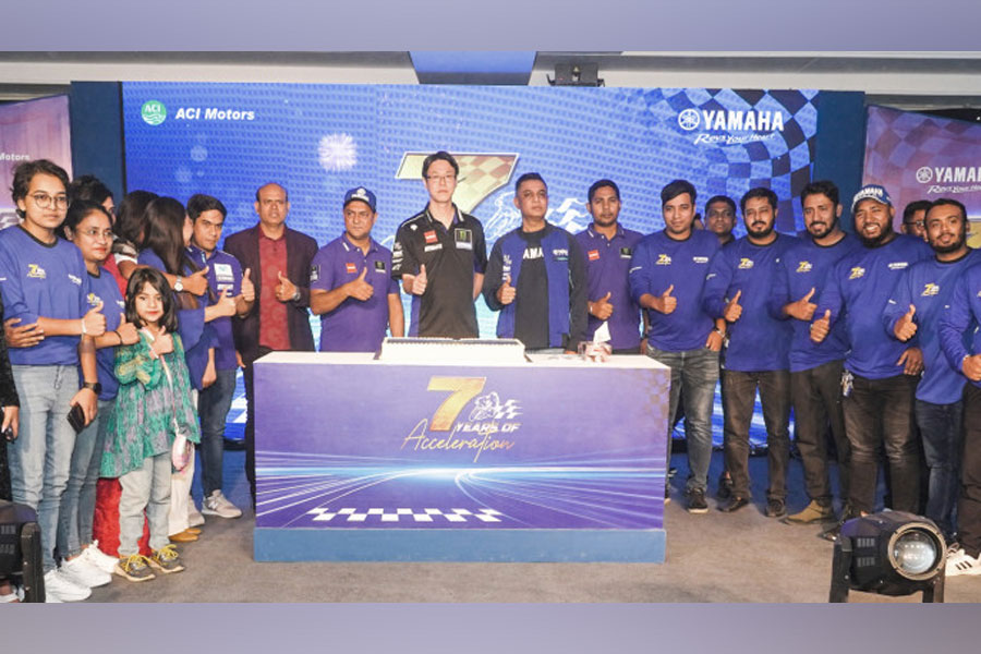 Yamaha celebrates 7 years with ACI Motors